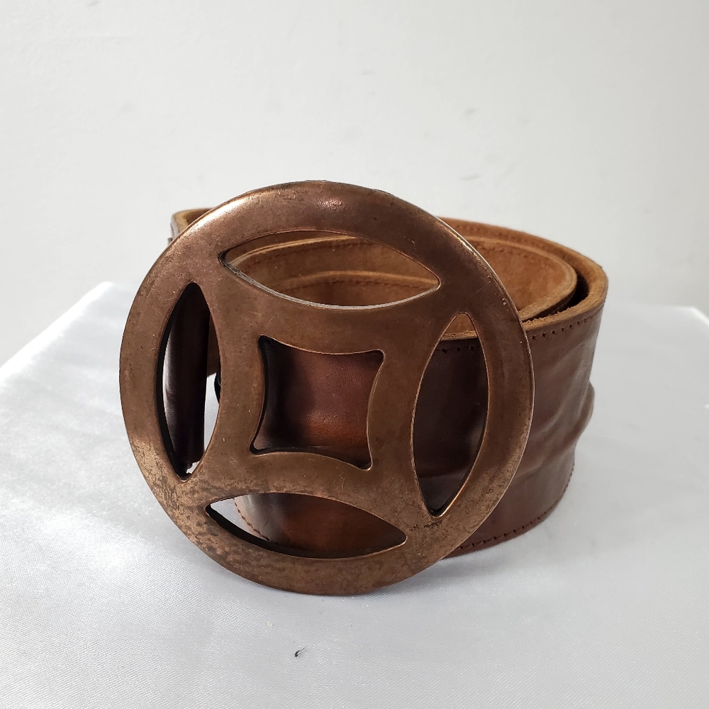 Vintage Cirque du Soleil Genuine Leather Belt
